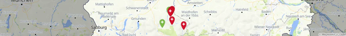 Map view for Pharmacies emergency services nearby Großraming (Steyr  (Land), Oberösterreich)